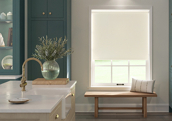 Solento (Blackout), Sandstone - Roller Blind - Image 3